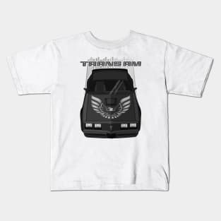 Firebird Trans Am 79-81 - black and silver Kids T-Shirt